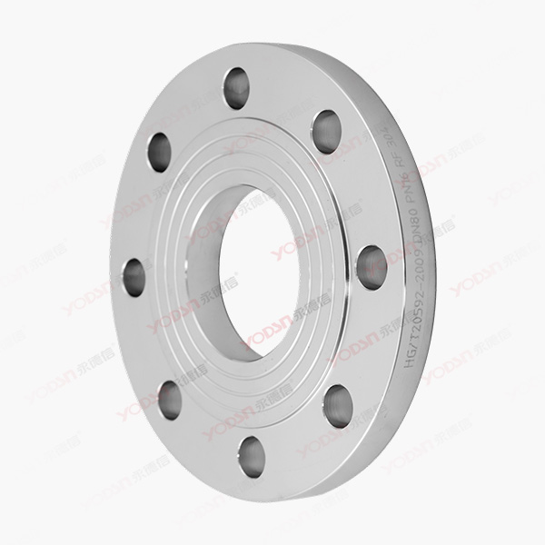 Flat welding flange